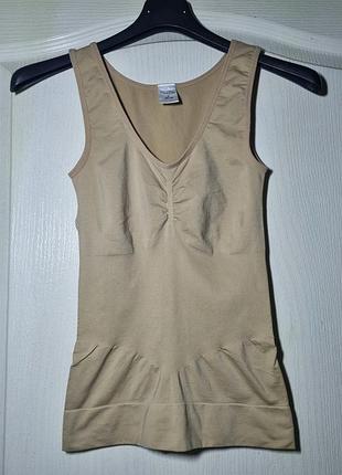 Майка корректирующая корсет для тонкой талии skin to skin