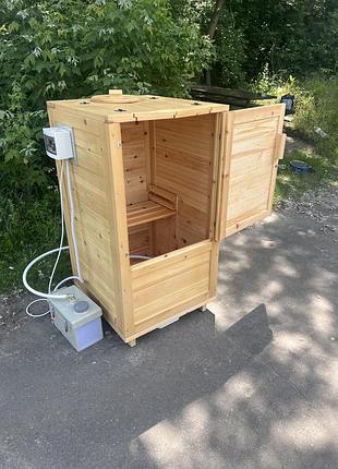 Фіто бочка кедрова, міні сауна для дома, сауна в квартиру аюверда mini sauna inside home steam sauna