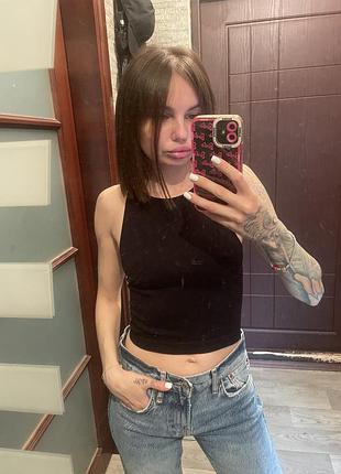 Черная майка