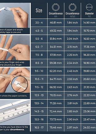 Розпродаж кільце чорне 10 та 12 розмір акція 1+1=3 1 + 1 = 3 в подарунок безкоштовно 4
