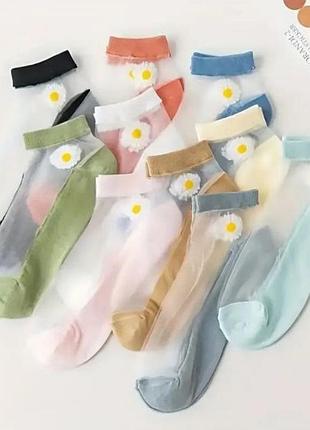 Шкарпетки жіночі дівчачі з сіточкою шкарпетки носки с сеткой