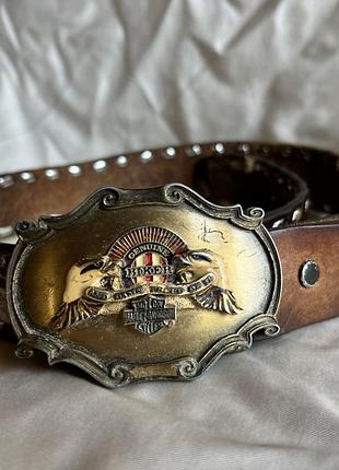 Harley davidson вантажний ремінь латунь