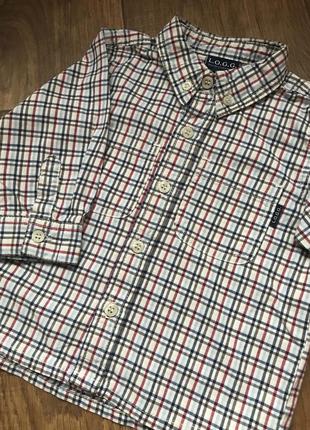 Сорочка для хлопчика на 9-12 місяців