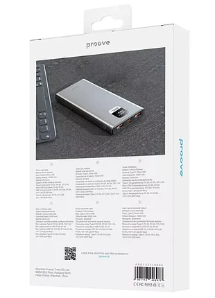 Повербанк портативная батарея proove guardian 22.5w 10000mah4 фото