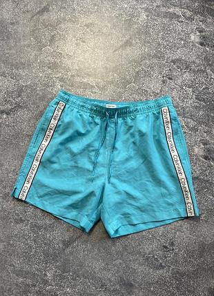 calvin chiaro klein шорти на лампасах