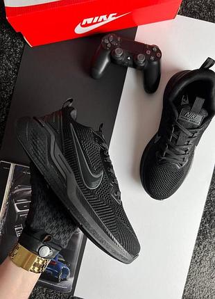 Мужские кроссовки nike zoom winflo all black