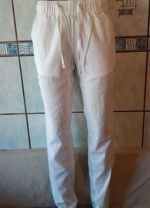 Белые летние брюки 2