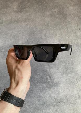 Farfi pentagon сонцезахисні окуляри чоловічі жіночі чорні сонячні прямокутні