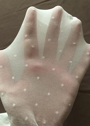 Колготи капронові у горох на дівчинку (уцінка, без упаковки)