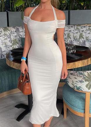 Розпродаж сукня prettylittlething міді драпірування