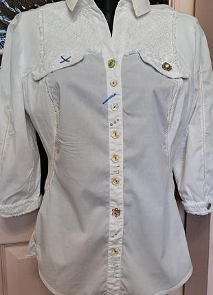 Блуза elisa cavaletti белая