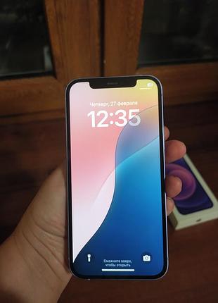 Iphone 12, purple,256 gb, цвет лавандовый.