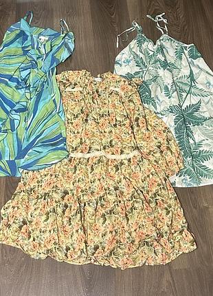 Сукні три zara, h&m, h&m .