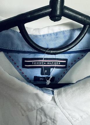 Жіноча брендова сорочка tommy hilfiger 100% котон розміру s7 фото