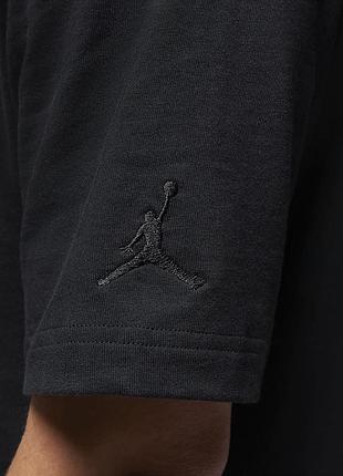 Футболка чоловіча jordan, колір чорний😍 nike4 фото