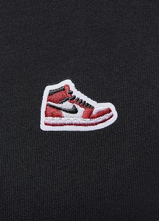 Футболка чоловіча jordan, колір чорний😍 nike5 фото
