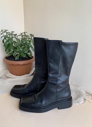 Кожаные сапоги vagabond р. 39