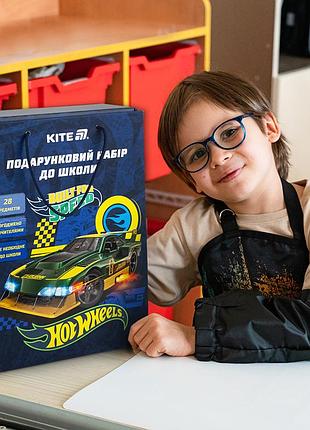 Подарунковий набір до школи kite hot wheels hw25-s014 фото