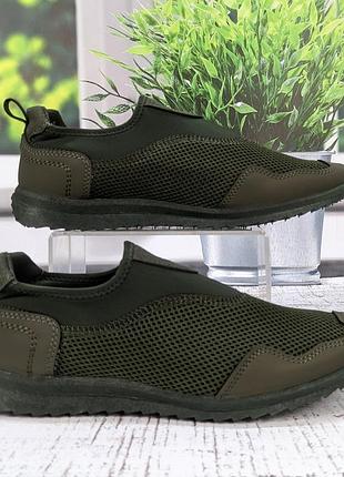 Кроссовки мужские dago style хаки летние сетка 3119-5