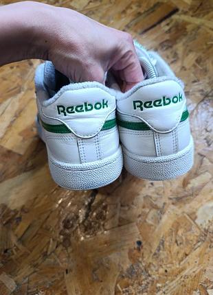 Оригінальні шкіряні демісезонні кросівки reebok classic6 фото