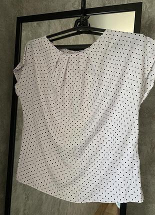 Блуза в горошок 3