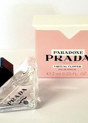 Парфумована вода для жінок prada paradoxes virtual flower de parfum 7 ml.