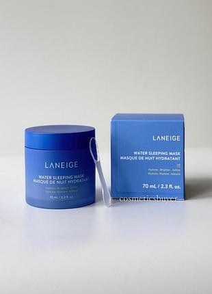 Laneige зволожуюча нічна маска для обличчя крем water sleeping mask