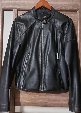 Куртка кожанная h&m, xl.