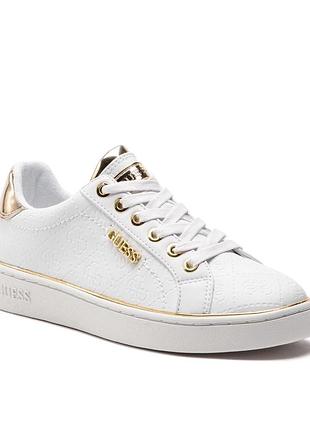 Білі снікерси guess оригінал6 фото