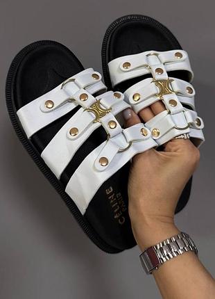 Шлепанцы женские celine