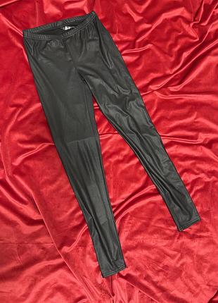 Лосины кожаные экокожа