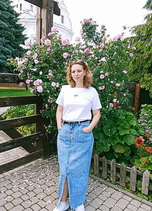 Юбка с розрізом asos