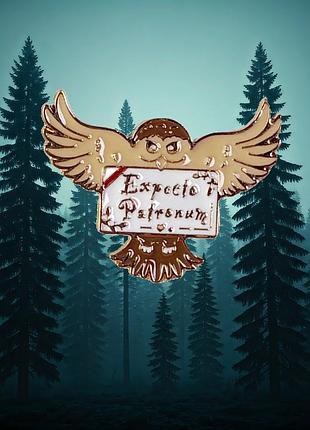 Поштовхуючи сова букля гаррі потера, значки harry potter брошка hedwig гедвіг hogwarts лист хоґвортс