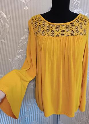 Легкая блуза с кружевом lcw casual