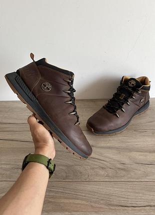 Черевики шкіряні flyroam timberland sprint trekker boots оригінал