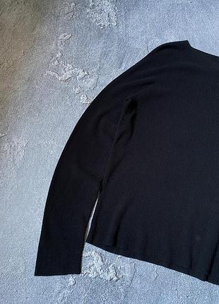 Annette gortz черный вязаный свитер