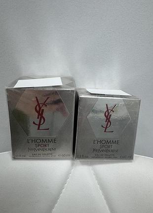 Yves saint laurent ysl l'homme sport туалетна вода 60мл