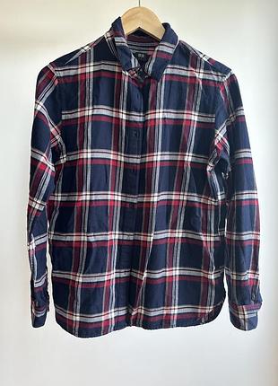 Сорочка в клітинку uniqlo