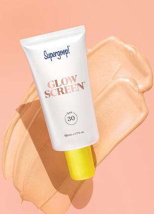 Солнцезащитный крем supergoop! glowscreen spf 30 50ml - original