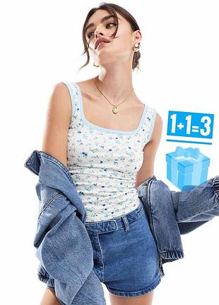 Топ в квіточку asos