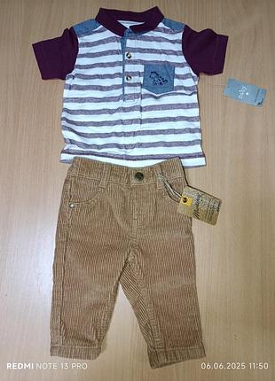 Стильний костюм для хлопчика 0-3міс