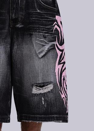 Шорти jaded london pink blade jorts 26-36 colossus jorts — купить