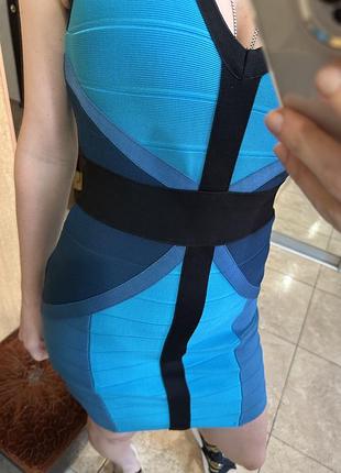 Бондажное,утягивающие платье harve leger