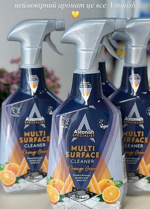 Універсальний засіб для чищення astonish multi-surface cleaner із натуральною апельсиновою олією