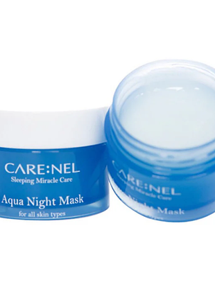 Зволожуюча нічна маска care:nel aqua night sleeping mask