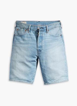 Levi’s 501  джинсові шорти, в світло-блакитному кольорі.