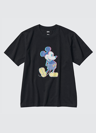 Футболка з малюнком mickey stands ut uniqlo