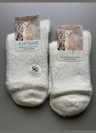 37-41 пушистые теплые норочные носки