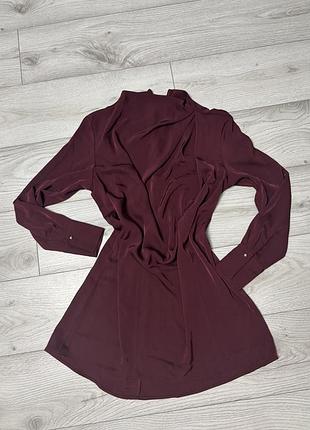 Сукня бордо