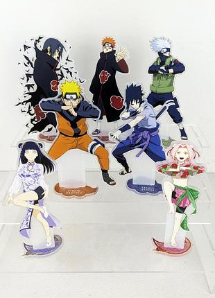 Акриловые фигурки с персонажами аниме наруто / naruto